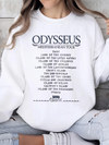 Odysseus Mediterranean Tour Graphic T-Shirt and Sweatshirt Ancient Greek Mythology Literature Teacher Gift
