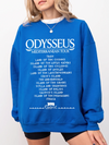 Odysseus Mediterranean Tour Graphic T-Shirt and Sweatshirt Ancient Greek Mythology Literature Teacher Gift