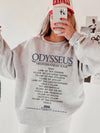 Odysseus Mediterranean Tour Graphic T-Shirt and Sweatshirt Ancient Greek Mythology Literature Teacher Gift