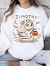 Hedgehog Ghost T-Shirt Too Cute To Spook Custom Name Halloween Tee Spooky Cute Fall Apparel