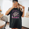 Custom Name Pastel Goth Raccoon T-Shirt Personalized Creepy Cute Animal Graphic Tee