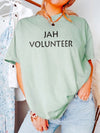 Jah Volunteer T-Shirt Charity Event Community Service Graphic Tee