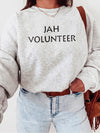 Jah Volunteer T-Shirt Charity Event Community Service Graphic Tee