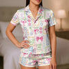 Mahjong One More Game Personalized Pajama Set for Women