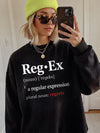 Funny Regex Dictionary Programmer Joke T-Shirt for Software Engineers