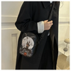 Happy Halloween Crossbody Bag Spooky Cute Pumpkin Mini Purse for Women