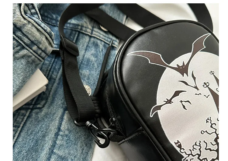 Happy Halloween Crossbody Bag Spooky Cute Pumpkin Mini Purse for Women