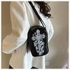 Happy Halloween Crossbody Bag Spooky Cute Pumpkin Mini Purse for Women