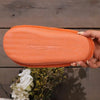 Orange Jack O Lantern Fuzzy Slippers Cozy Halloween Pumpkin House Shoes