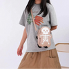 Cute Skeleton Crossbody Bag Spooky Halloween Purse Y2K Goth Mini Handbag