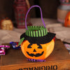Trick-or-Treat Bags Kids Plush Halloween Candy Buckets Assortment