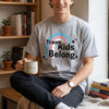 Trans Kids Belong LGBTQ Pride Hoodie for Equality Supporters