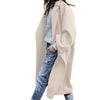 Oversized Street Style Wool Overcoat for Women