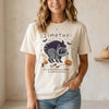 Cute Witchy Raccoon Personalized T-Shirt Spooky Halloween Animal Apparel