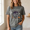 Cute Witchy Raccoon Personalized T-Shirt Spooky Halloween Animal Apparel
