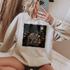 Spooky Possum Witch Halloween Oversized Graphic T-Shirt