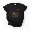 Spooky Possum Witch Halloween Oversized Graphic T-Shirt