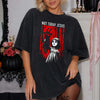 Not Today Jesus Creepy Girl Gothic Horror T-Shirt