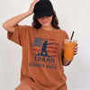 Idaho Shoots Back 2nd Amendment T-Shirt Distressed Flag Pro Gun Tee