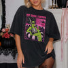 Hot Ghoul Summer Retro Graphic Tee Spooky Summerween Pool Party Shirt for Women