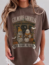 Gilmore Ghouls Where You Haunt I Will Follow T-Shirt Spooky Ghost Couple Halloween Tee