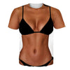 Funny Fake Abs Muscle Body Illusion T-Shirt for Men