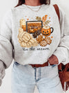 'Tis The Season Cozy Autumn T-Shirt Fall Aesthetic Graphic Tee