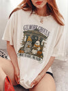 Gilmore Ghouls Where You Haunt I Will Follow Spooky Halloween T-Shirt