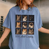 It's Called Coping Martini Cat T-Shirt Funny Meme Humor Tee for Pet Lovers