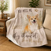 [Made-to-Order] Personalized Pet Photo Snuggle Fleece Blanket Loss Memorial Gift