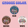 In This Classroom You Are Affirmations Round Wooden Hanging Sign Personalized Teacher Decor