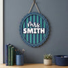 Personalized Teacher Name Door Sign Custom Scalloped Hanging Wooden Sign Classroom Decor Gift