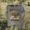 Guess Who's Back Back Again Funny Retro Jesus Parody Tee for Music Fans