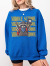 Middle School Raccoon T-Shirt Custom Grade Level Back To School Graphic Tee