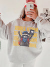 Middle School Raccoon T-Shirt Custom Grade Level Back To School Graphic Tee