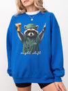 Night Shift Nurse Raccoon Tee Funny Medical Worker Shirt