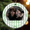 Besties Forever Custom Photo Round Ceramic Ornament Personalized Friendship Gift