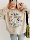 It's OK To Be Different Custom Name Tee Autism Awareness Raccoon Shirt