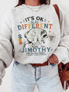 It's OK To Be Different Custom Name Tee Autism Awareness Raccoon Shirt
