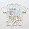 Dinosaur Pain Scale Chart T-Shirt Funny Medical Humor Nurse Gift