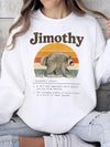 Funny Raccoon Trash Panda Definition Custom Name T-Shirt Retro Sunset Graphic Tee