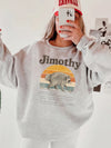 Funny Raccoon Trash Panda Definition Custom Name T-Shirt Retro Sunset Graphic Tee