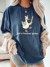Just a Teacher Goose Leading My Little Gaggle Shirt Funny Back to School Teacher Tee