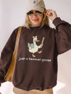Just a Teacher Goose Leading My Little Gaggle Shirt Funny Back to School Teacher Tee