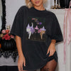 Girls Will Be Girls Witch Cat T-Shirt Spooky Season Halloween Fall Apparel
