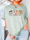 Cute Cow Back to School T-Shirt for Teachers and Students
