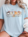 Cute Cow Back to School T-Shirt for Teachers and Students