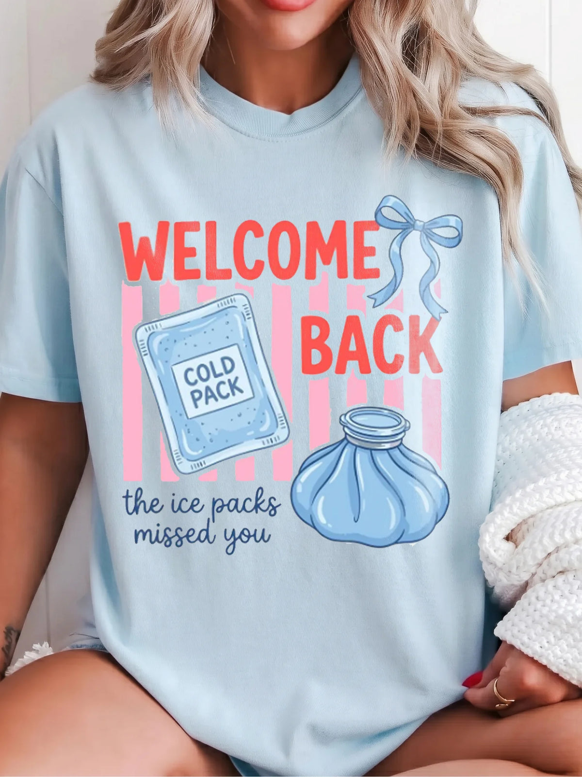 Welcome Back Cold Pack Funny School Nurse T-Shirt for Back to School Staff