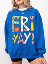 Fri YAY! Friday Humor Teacher Tee Gift for Back to School