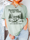 Adventure Is Out There But So Are Serial Killers True Crime Graphic Tee